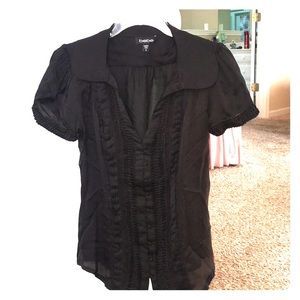Bebe button up blouse